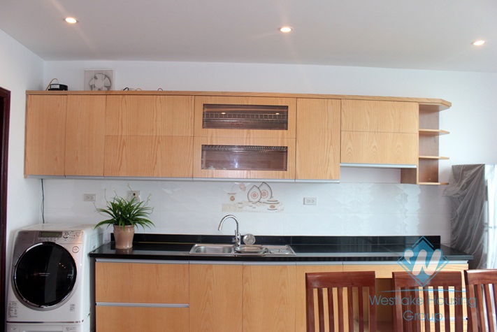 Nice lake view apartment for lease in Tay Ho district, Hanoi